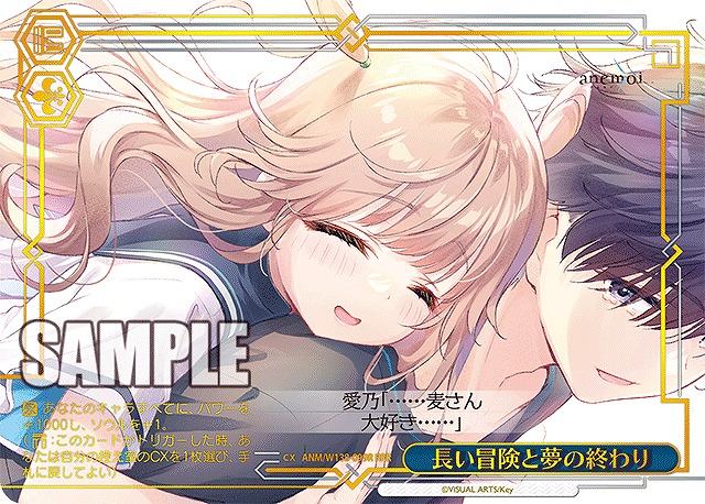 長い冒険と夢の終わり (RRR) 【ANM/W138-099RRR】